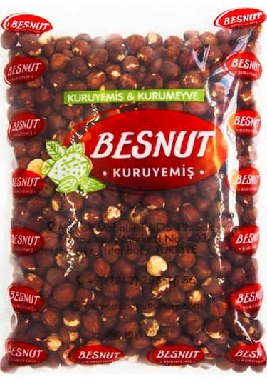 Besnut Kuruyemiş Çiğ Fındık İçi 1 KG