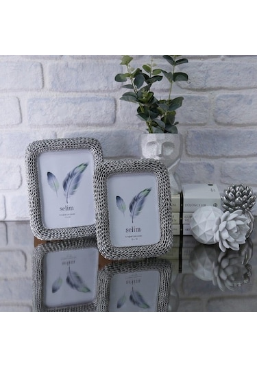 Crearthome Chain 13X18 Cm Çerçeve Gümüş Scrv117Gms84Rs