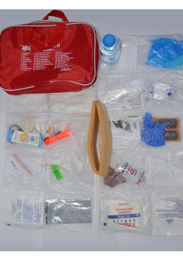 Kkdavm Deprem Çantası Afet ve Acil Durum Ilk Yardım Seti