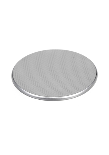 Honmex Alüminyum Alyuminyum Ufo 3d Yüzeyli 10w Hızlı Kablosuz Şarj Cihazı Gri+gümüş - Şarj Kablosu Ve Kullanım Kılavuzu Dahil