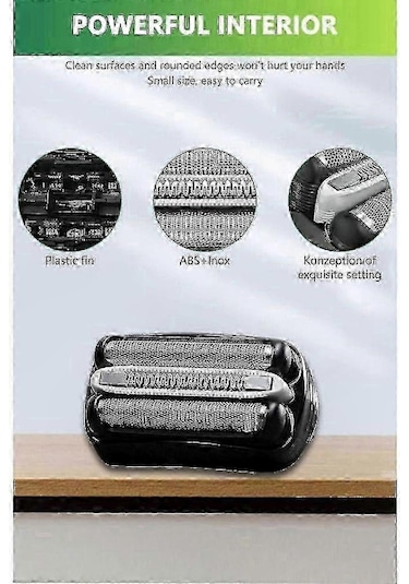 3. Seri Elektrikli Tıraş Makineleri İçin Yedek Tıraş Başlığı - 3000s, 3040s, 3050cc, 3070cc, 3080s Ve 3090s Modelleriyle Uyumlu