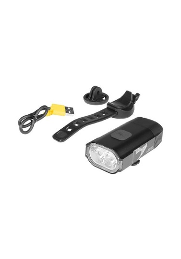 Moon Lepus 600 Lümen Bisiklet Ön Far Aydınlatma Siyah