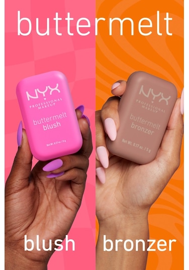 Nyx Professional Makeup Buttermelt Blush Kremsi Pudra Allık 02 Butta Together