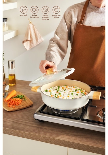 Emsan Swiss Crystal 26 CM Karnıyarık Tenceresi