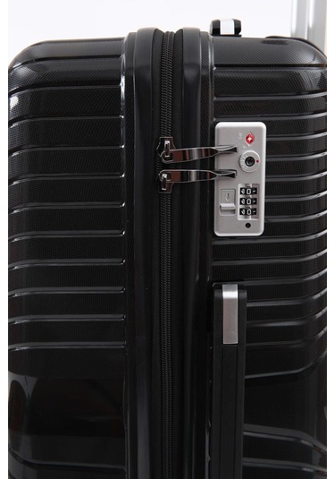 Ççs 5239 Polipropilen 3 Lü Valiz Seti Siyah