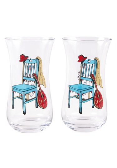 Anason İşleri Nazenin Rakı Kadehi İnce Belli 2'li Set