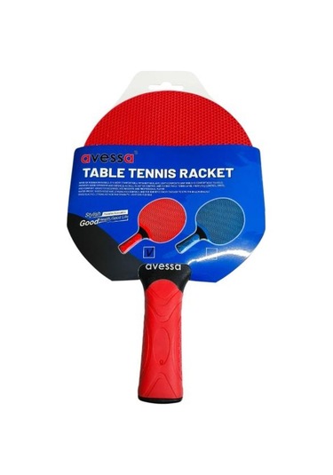 Avessa Rak-1200 Rubber Pp Masa Tenisi Raketi Kırmızı