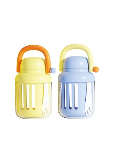 Meyve Salatası Saklama Kabı 18.6 Oz Bpa İçermeyen Sebze Hava Geçirmez Kaplar Sızdırmaz Meyve Sarı