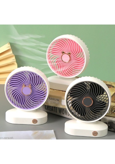 Jialan001 Robeve Mini Masaüstü Vantilatör