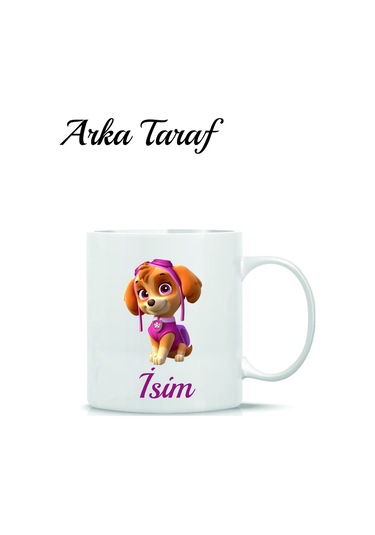Pawpatrolgirl Kişiye Özel Kupa Bardak Beyaz