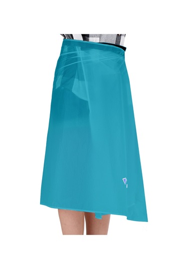 Aubyhe Halka Ayarlanabilir Bel Bantlı Su Geçirmez Outdoor Etek - Mavi Dağa Çıkma, Kamp İçin Mavi