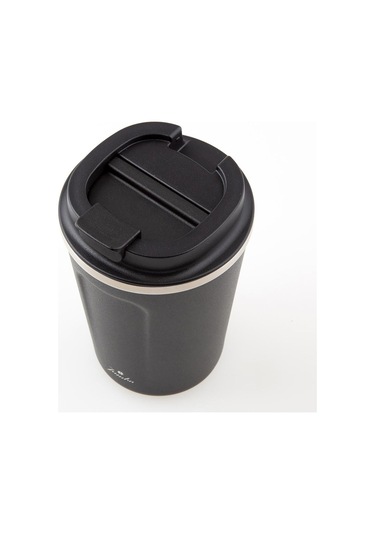 Jumbo Glory 5 Çelik Termo Mug 380 Ml Siyah