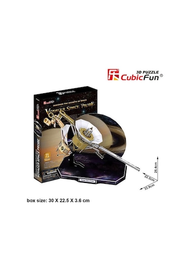 Cubicfun 3d Puzzle 71 Parça Voyager Uydu Aracı P654h