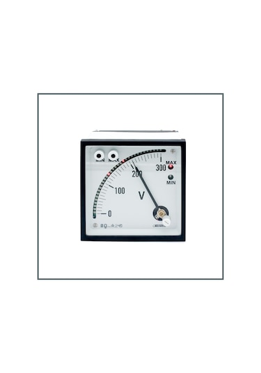 Frer Alarmlı Voltmetre 0-300v Aux.115-230vac