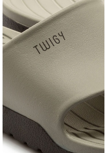 Twigy Demba Erkek Terlik Gri Siyah 40/45 DD0564 Gri