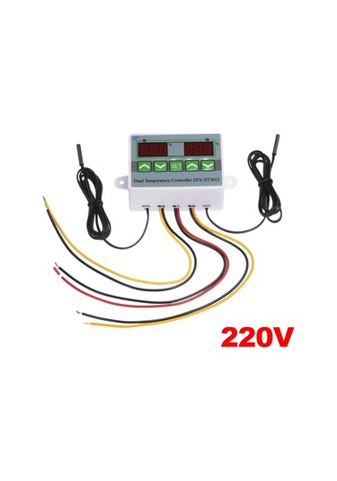 Jms Çift Ekranlı Mikrobilgisayar Akıllı Dijital Sıcaklık Kontrol Cihazı