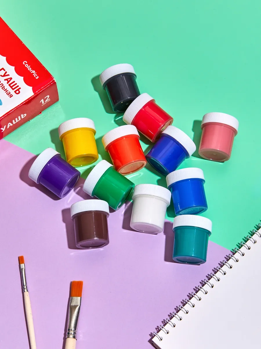 Komus Guaj, 12 Renkli Set 144841265 Gri