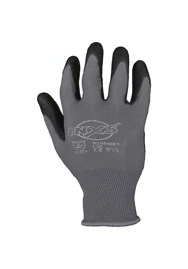 Tangshopping Anti-statik Dokunmatik Ekran Eldivenleri Anti-statik Elektronik Iş Eldivenleri Pu Kaplamalı Parmaklar Pc Kaymaz Siyahm