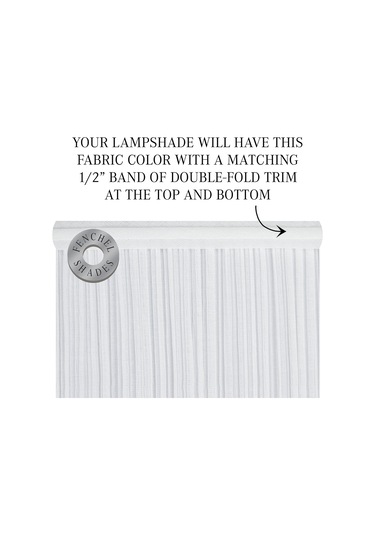 5 'üst Çapı X 12' Alt Çap X 9 Örümcek Ek İmparatorluk Lambası Gölgesi Pileli Mantar Beyaz Çift Kat Altın - Kahverengi