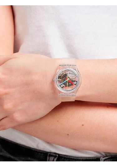 Swatch So28k100-s06 Clearly Gent Kadın Kol Saati