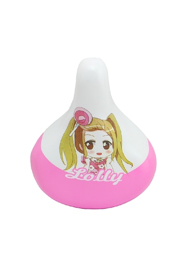 Lolly Pembe Kız Çocuk Bisiklet Selesi Yaylı
