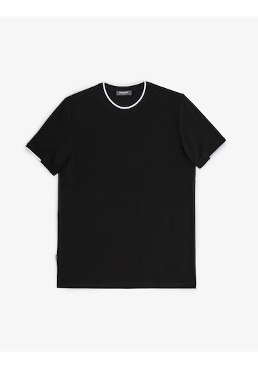 Pierre Cardin Erkek Siyah Tişört 50327865-vr046
