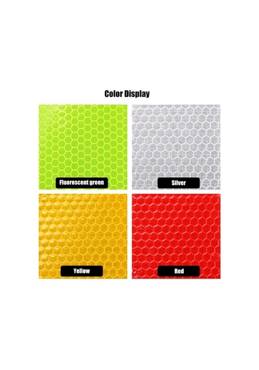 Sarı Güvenlik İşareti Yansıtıcı Bant Çıkartmaları Otomobiller İçin Araç Şekillendirici Kendinden Yapışkanlı Uyarı Bandı