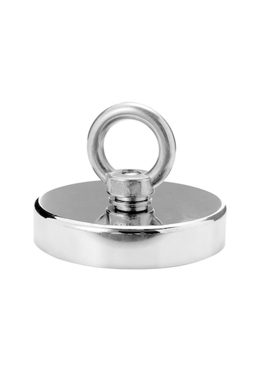 80Mm Neodyum Kurtarma Mıknatısı Yuvarlak Vidalı Pot Magnet - D80