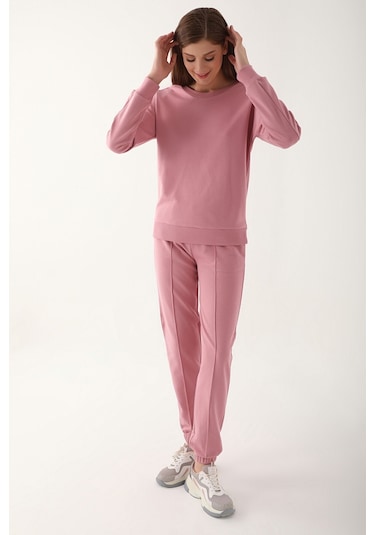 Arnetta Stylish Pembe Kadın Eşofman Takımı Leylak