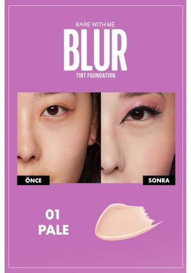 NYX Professional Makeup Blur Tint Fondöten 01 Pale