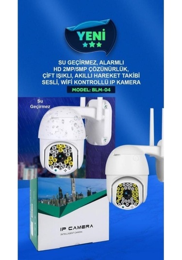 Blic Blm-04 Yoosee App Akıllı Ip Kamera Su Gecirmez Kamera