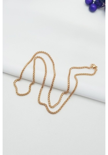 Rose Altın Kaplama Xuping Vip Seri Uzun Zincir Kolye 58Cm 553879863