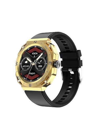 Smartwatch SK22 1.43" Akıllı Saat (İthalatçı Garantili) Deri + Silikon Kordon