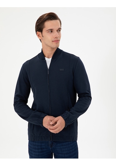 U.s. Polo Assn. Erkek Lacivert Hırka Örme 50293386-vr033 Lacivert