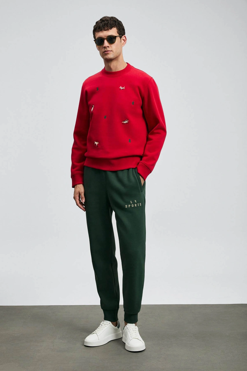 Lufian Beta Yeşil Erkek Eşofman Altı 112050080 Yeşil