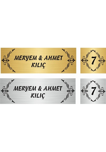 Kapı İsimliği Ve No