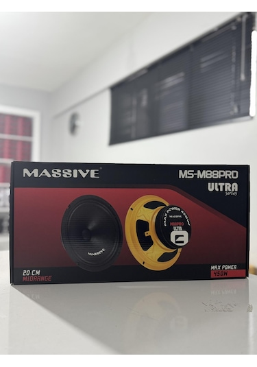 Massive Ms-m88pro Ultra 20cm Midrange Hoparlör Takımı 175rms