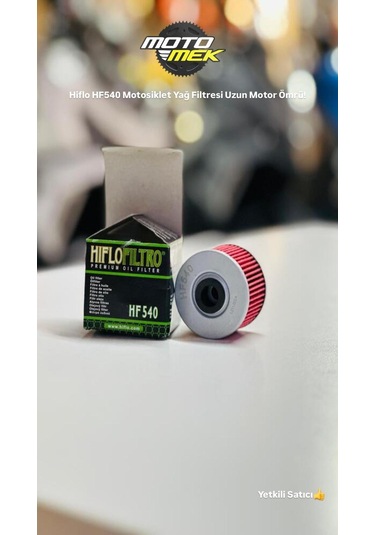 Yamaha Ys 125 Hiflo Hf540 Motosiklet Yağ Filtresi Yüksek Performans, Uzun Motor Ömrü