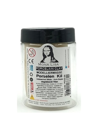Südor Monalisa Porselen Modelleme Kili 001 200 G 1 Adet