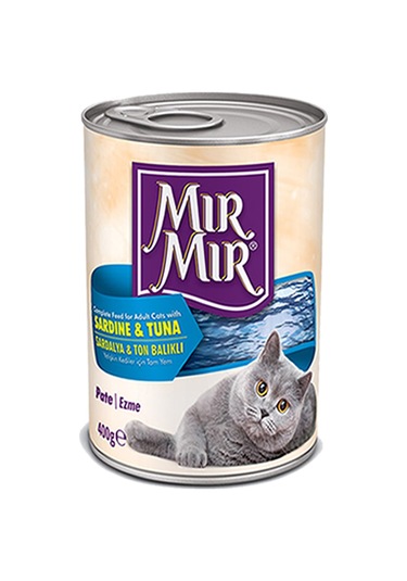 Mır Mır Sardalya&tonbalıklı Ezme Kedi Konservesi 400 Gr 12al 10öde