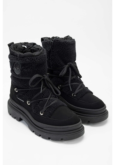 Effetre Kadın Kumaş Siyah Kar Botu 516 8715 Bn Bot Sk23/24 Nero Siyah