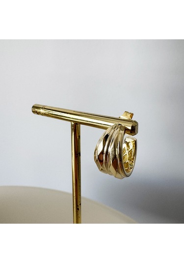 Masaliko Ci Gümüş Küpe Ms3173, 925 Ayar Gümüş Altın