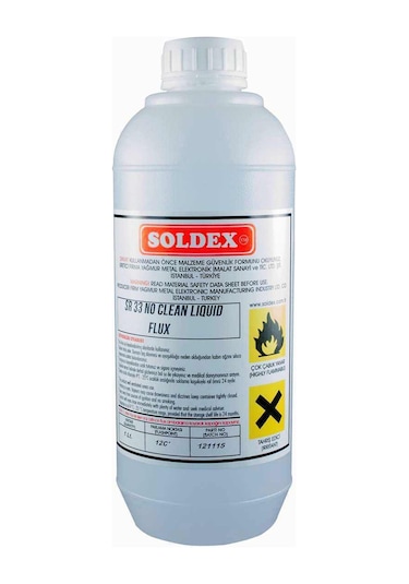 Soldex 1Lt Sr 33 Temizlik Gerektirmeyen Flux