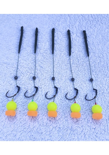 5 Adet Fosfor'lu Pop Up Ve Turuncu Esp Mısır'lı Sazan Takımı