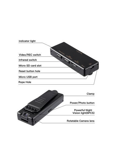 Leezsing 1080p Döner Kamera İle Akıllı Gürültü Azaltmalı Konferans Kayıt Cihazı
