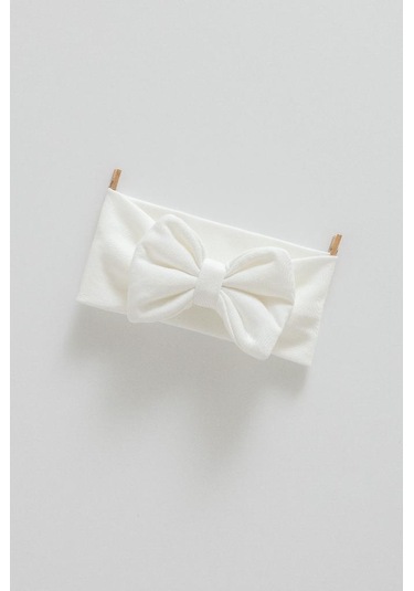 Caramell %100 Pamuk Cute Rabbit Bandana Crml.bnt1493 Ekru