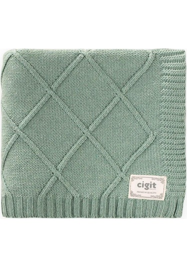 Triko Battaniye 80x100 CM Mint Yeşili