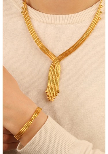 Çgkmücevherat Kalze Dorikalı Altın Set Klzdrkstt1