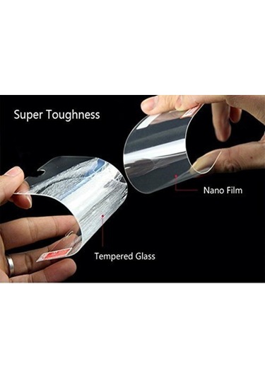 iPhone Uyumlu 15 Ekran Koruyucu 9h Ultra Ince Nano Esnek Micro Temperli Kırılmaz Cam