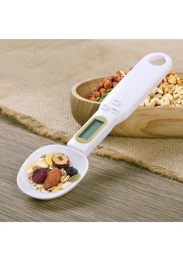Novahub Pembe Lcd Dijital Çok Amaçlı Ölçüm Kaşığı Pişirme Aksesuarları Plastik Saplı Mutfak Aletleri Pembe